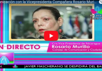 Comunicación con la Vicepresidenta Compañera Rosario Murillo, 22 de Enero 2018