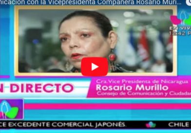 Comunicación con la Vicepresidenta Compañera Rosario Murillo, 24 de Enero 2018