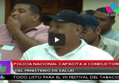 Policía Nacional capacita a conductores del Ministerio de Salud