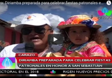 Carazo: Diriamba preparada para celebrar fiestas patronales en honor a San Sebastián
