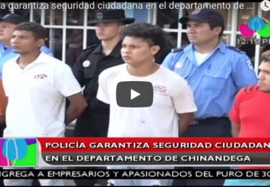 Policía garantiza seguridad ciudadana en el departamento de Chinandega