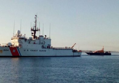 Fuerza Naval de Nicaragua intercambia experiencia con patrullero de los Estados Unidos