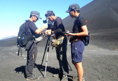 Cadena de televisión Japonesa filma documental sobre volcanes en Nicaragua