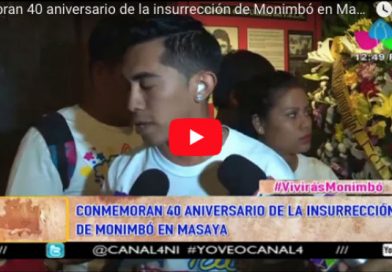Celebran 40 aniversario de la insurrección de Monimbó en Masaya
