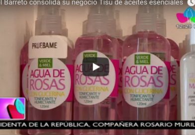 Anabel Barreto consolida su negocio Tisú de aceites esenciales