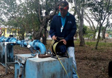 ENACAL monitorea pozos de agua potable en el departamento de Madriz