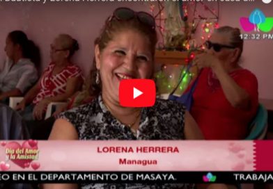 Juan Bautista y Lorena Herrera encontraron el amor en casa del adulto mayor del barrio Ariel Darce