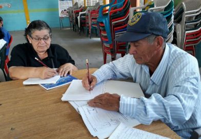 Adultos mayores de Matagalpa inician ciclo de alfabetización
