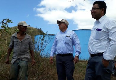 Alcaldía municipal de Cuidad Sandino ejecuta proyectos de agua potable y ampliación de caminos en la comunidad Cuajachillo