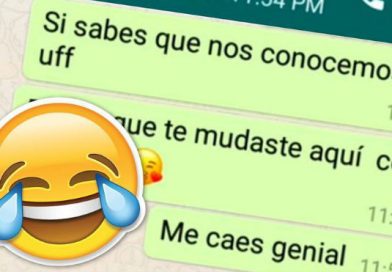 Chavalo se le declara a su vecina por WhatsApp y esto sucedió
