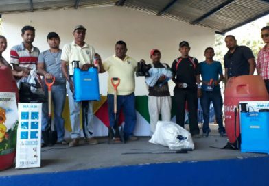 Buen Gobierno entrega herramientas a brigadas contra incendios en Quezalguaque