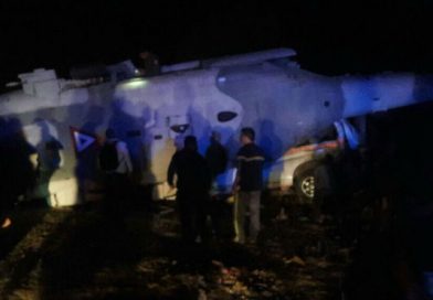 Cae helicóptero en que viajaba el secretario de Gobernación de México