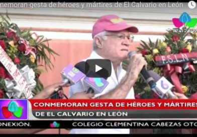 Conmemoran gesta de héroes y mártires de El Calvario en León