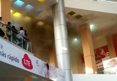 Se registra incendio en Multicentro Las Américas
