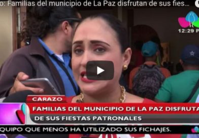 Carazo: Familias del municipio de La Paz disfrutan de sus fiestas patronales