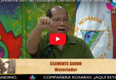 ALMA presenta libro del historiador Clemente Guido sobre el General Augusto C. Sandino