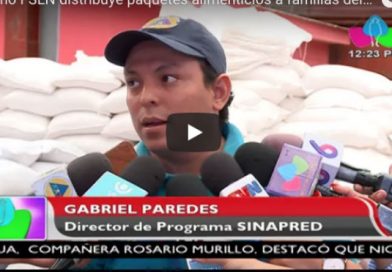 Gobierno FSLN distribuye paquetes alimenticios a familias del Corredor Seco