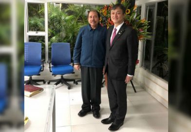 Presidente Daniel se reúne con el Viceministro Parlamentario para Asuntos Exteriores de Japón