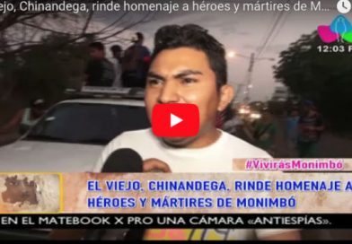 El Viejo, Chinandega, rinde homenaje a héroes y mártires de Monimbó