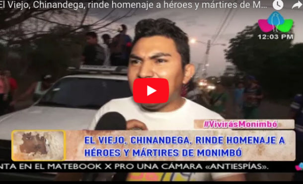 El Viejo, Chinandega, rinde homenaje a héroes y mártires de Monimbó