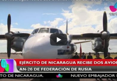 Ejército de Nicaragua recibe dos aviones AN-26 de Federación de Rusia