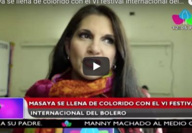 Masaya se llena de colorido con el VI festival Internacional del Bolero