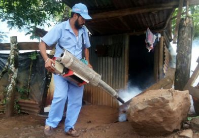 Nueva Guinea: Minsa realiza jornada masiva de fumigación