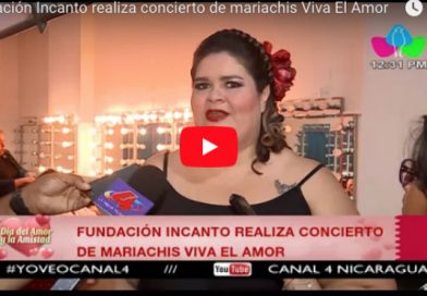 Fundación Incanto realiza concierto de mariachis Viva El Amor