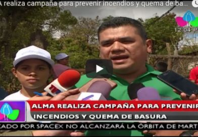 ALMA realiza campaña para prevenir incendios y quema de basura