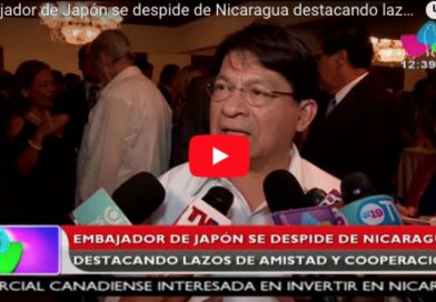 Embajador de Japón se despide de Nicaragua destacando lazos de amistad y cooperación