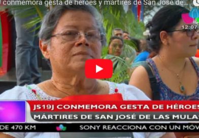 JS19J conmemora gesta de héroes y mártires de San José de Las Mulas