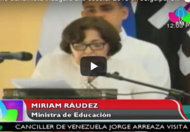 Gobierno Sandinista inaugura año escolar 2018 en Juigalpa, Chontales