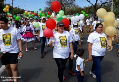 Madres y Padres de Familia de niños con cáncer realizan marcha de los globos 2018