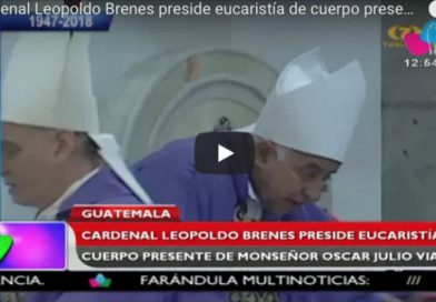 Cardenal Leopoldo Brenes preside eucaristía de cuerpo presente de monseñor Oscar Julio Vian