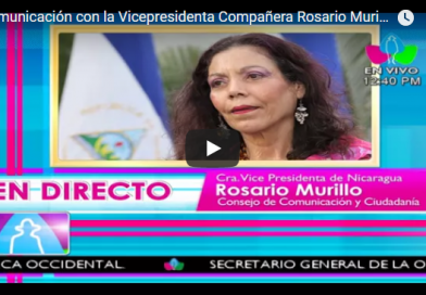 Comunicación con la Vicepresidenta Compañera Rosario Murillo, 1 de Febrero de 2018