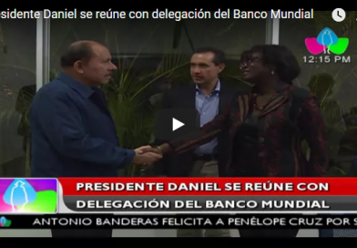 Presidente Daniel se reúne con delegación del Banco Mundial