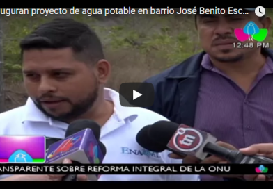 Inauguran proyecto de agua potable en barrio José Benito Escobar en Estelí