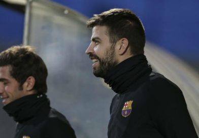 Piqué listo para jugar contra el Valencia