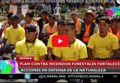 Rivas: Plan contra incendios forestales fortalece acciones en defensa de la naturaleza