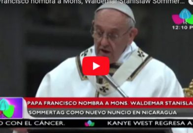 Papa Francisco nombra a Mons, Waldemar Stanislaw Sommertag como nuevo nuncio en Nicaragua