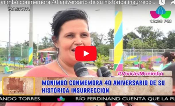Monimbó conmemora 40 aniversario de su histórica insurrección