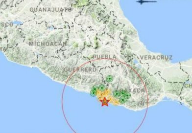 Intensa r&eacute;plica del sismo de 7,2 sacude el sur de M&eacute;xico