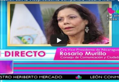 Comunicación con la Vicepresidenta Compañera Rosario Murillo, 07 de Febrero 2018