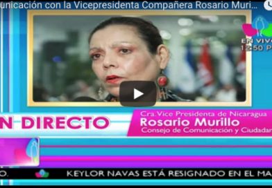 Comunicación con la Vicepresidenta Compañera Rosario Murillo, 09 de Febrero 2018