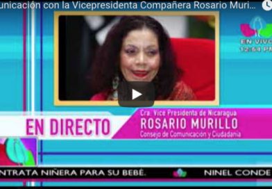 Comunicación con la Vicepresidenta Compañera Rosario Murillo, 14 de Febrero 2018