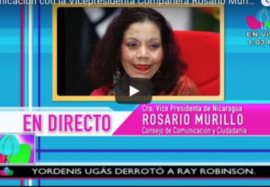 Comunicación con la Vicepresidenta Compañera Rosario Murillo, 20 de Febrero 2018