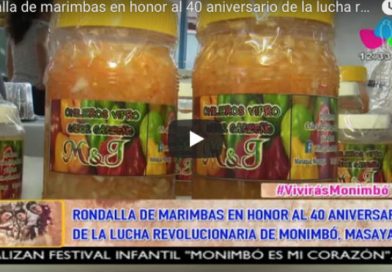 Rondalla de marimbas en honor al 40 aniversario de la lucha revolucionaria de Monimbó, Masaya