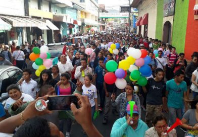 Matagalpa rinde homenaje al general Sandino con una caminata