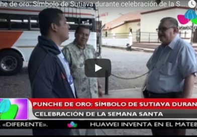 Punche de oro: Símbolo de Sutiava durante celebración de la Semana Santa