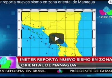 Ineter reporta nuevos sismo en zona oriental de Managua